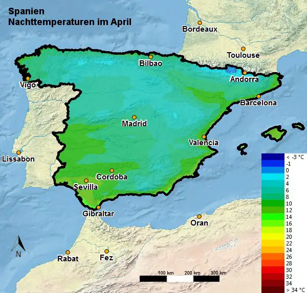 Spanien Wetter Und Klima Im April Temperatur Regen